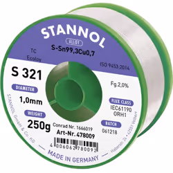 Informations techniques ISO 9453:2014 S-SN99,3Cu0,7 / TC IEC 61190-1-3 ORH1 / 2.1.2.A Teneur en flux 2 % Informations techniq ...