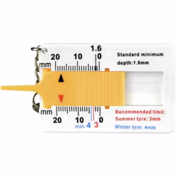 enquête De 0 à 20 mm Dimensions (L x H x P) : env. 6,5 x 4 x 0,5 cm (carte de mesure) Contenu de livraison : avec chaîne et p ...