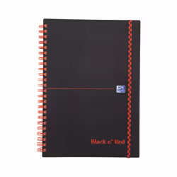 Oxford 400047655, Monochromatique, Noir, A5, Mat, 90 g/m², Universel