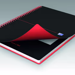 Oxford 400047655 bloc-notes A5 Noir
