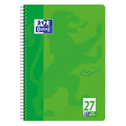 Oxford TOUCH bloc-notes A4+ 80 feuilles Vert