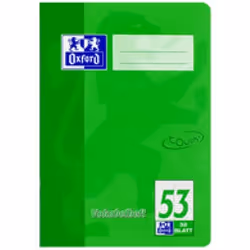 OXFORD Papeterie - Fournitures Oxford Vokabelheft TOUCH DIN A5 2 Spalten grn 191385