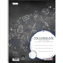 Cahier à spirale - LANDRÉ - A4 - 160 pages - Ligné - 70 g/m²