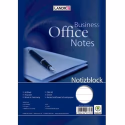 Bloc-notes à spirale - A5 - 40 F (80p) - Ligné