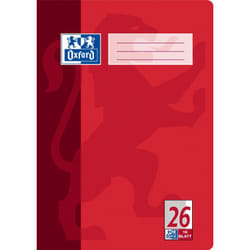 Elba 384401626 bloc-notes A4 16 feuilles Rouge