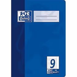 Elba 384501609, Bleu, A5, 16 feuilles, 90 g/m², Papier ligné, Adulte