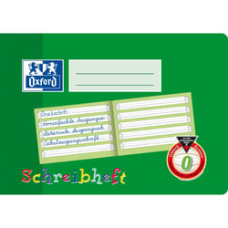 Oxford 100050100 bloc-notes A5 16 feuilles Vert