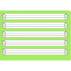 Oxford 100050100 bloc-notes A5 16 feuilles Vert