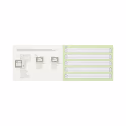 Oxford 100050100 bloc-notes A5 16 feuilles Vert