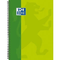 Hamelin Paperbrands Oxford 384508027 Cahier a   spirales Format A5 90 g/m² Lignes 9 mm 80 feuilles Lot de 5 (Import Allemagne)