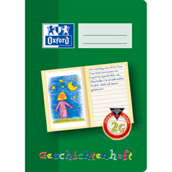 Oxford 100050104, Vert, A5, 90 g/m²