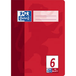 Oxford 100050369 bloc-notes A5 Rouge
