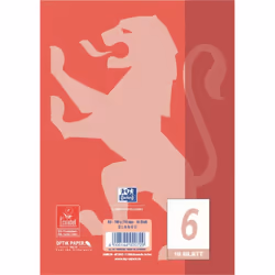 Oxford 100050369 bloc-notes A5 Rouge