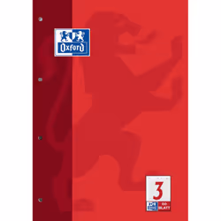 Oxford 100050342, Rouge, A4, 90 g/m²