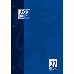 Oxford 100050343, Bleu, A4, 90 g/m²
