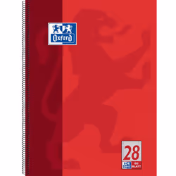 Oxford 100050361, Rouge, A4, 90 g/m²