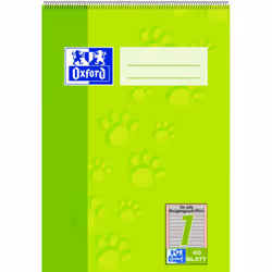 Oxford 100050384, Vert, A5, 90 g/m²