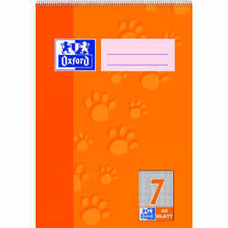 Oxford 100050389, Orange, A5, 90 g/m²