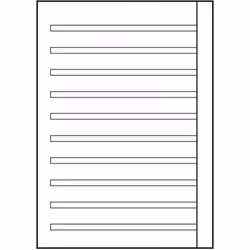 Oxford 100050364 bloc-notes A4 Vert