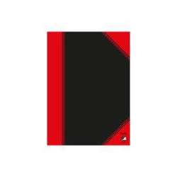 Bantex 100302817 bloc-notes A5 96 feuilles Noir, Rouge