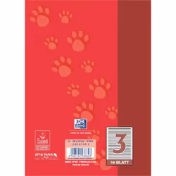 Oxford 100050408 bloc-notes A5 Rouge