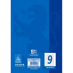 Oxford 100050381 bloc-notes A5 Bleu