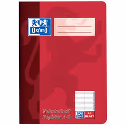 Oxford 100302812 bloc-notes A5 Rouge