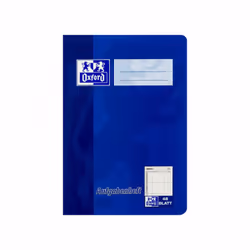 Oxford 100057951, Bleu, A5, 90 g/m²