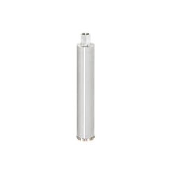 Couronne diamant soudee par laser, raccord: 11/4' unc, taille: 42x450 mm