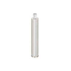 Couronne diamant soudee par laser, raccord:11/4' unc, taille: 162x450 mm