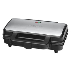 ProfiCook PC-ST 1092 gaufrier et appareil à croque-monsieur 900 W Noir, Acier inoxydable