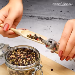 ProfiCook PC-PSM 1160 Ensemble de poivrière et salière Acier inoxydable, Transparent - Vue supplémentaire 5
