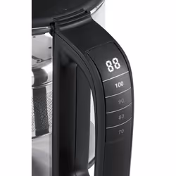 ProfiCook 501165 appareil à thé 0,5 L 1100 W Noir, Acier inoxydable