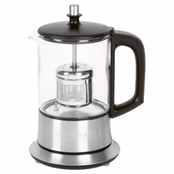 ProfiCook 501165 appareil à thé 0,5 L 1100 W Noir, Acier inoxydable