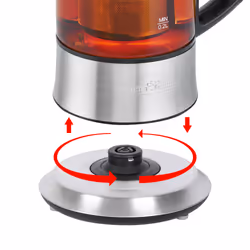 ProfiCook 501165 appareil à thé 0,5 L 1100 W Noir, Acier inoxydable - Vue supplémentaire 4