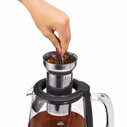 ProfiCook PC-WKS 1167G appareil à thé 1,5 L 2200 W Baie, Acier inoxydable