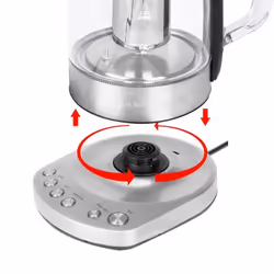 ProfiCook PC-WKS 1167G appareil à thé 1,5 L 2200 W Baie, Acier inoxydable - Vue supplémentaire 4