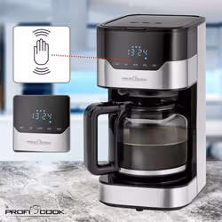 ProfiCook PC-KA 1169 Entièrement automatique Machine à café filtre 1,5 L