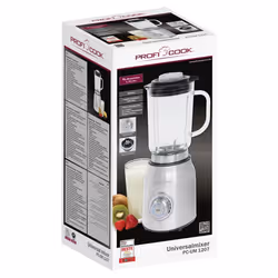 ProfiCook 501207 mixeur Robot mixer 1200 W Acier inoxydable