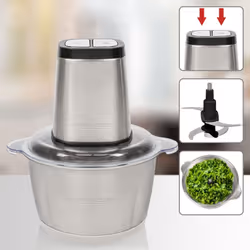 Clatronic PC-MZ 1227 hachoir électrique 1,7 L 500 W Acier inoxydable - Vue supplémentaire 5