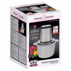 Clatronic PC-MZ 1227 hachoir électrique 1,7 L 500 W Acier inoxydable - Vue supplémentaire 6
