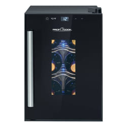 ProfiCook PC-WK 1230 Refroidisseur de vin compresseur Pose libre Noir 6 bouteille(s)
