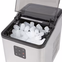 ProfiCook PC-EWB 1253 Machine à glaçon incornporé/sur pied 12 kg/24h 120 W Noir, Gris