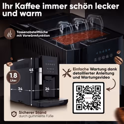 ProfiCook PC-KAV 1281 Machine à expresso Entièrement Automatique 1,8L - Vue supplémentaire 5