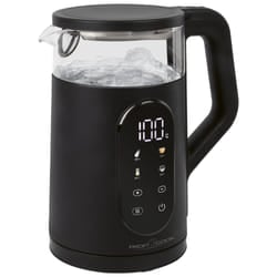 ProfiCook PC-WK 1328 G bouilloire 1,7 L 2200 W Noir, Transparent