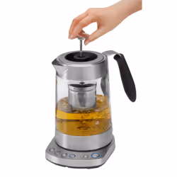 ProfiCook PC-WKS 1020 G bouilloire 1,7 L 3000 W Noir, Acier inoxydable