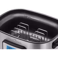 ProfiCook PC-SV 1112 8 L 520 W Noir, Acier inoxydable