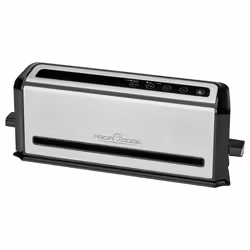 ProfiCook PC-VK 1133, Acier inoxydable, 800 mbar, Mariner , Étanchéité sous vide, Acier inoxydable, Tactile, 110 W