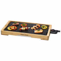 ProfiCook PC-TYG 1143, Plancha, Métal, Noir, Rotatif, 510 x 250 mm
