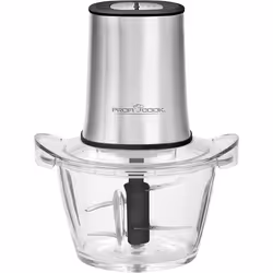 ProfiCook PC-MZ 1150, 1 L, Acier inoxydable, Transparent, Verre, Acier inoxydable, 400 W, 220 - 240 V